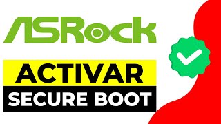 Como Activar Secure Boot Bios Asrock Windows 11 valorant  Activar Tmp 20 Secure Boot en pc [upl. by Norved]