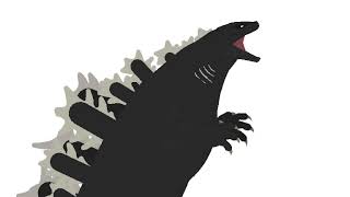 Legendary Heisei Godzilla roar 1 [upl. by Janos]