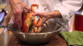 How to cook and clean a Dungeness crab [upl. by Toback]