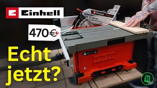 Eine PROFI TISCHKREISSÄGE für 470 EURO 👀👉 Diese EINHELL Säge ist wirklich  Jonas Winkler [upl. by Rosio]