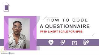 How to code close ended questionnaire with likert scale [upl. by Laith]