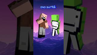 notch vs dream who will win shorts minecraft shortsfeeds [upl. by Dnalyram]