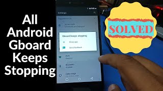 How To Fix Unfortunately GboardGoogle Keyboard has stopped In Android  2 Methods To Fix [upl. by Soirtimid]