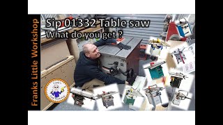 Sip 01332 Table saw What do you get [upl. by Siddon]