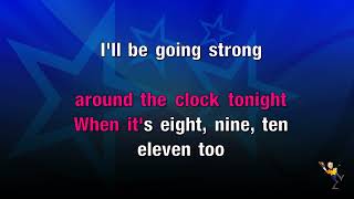 Rock Around The Clock  Bill Haley amp His Comets KARAOKE [upl. by Kapor67]