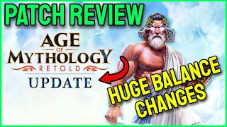 AoM Retold Patch Review  Greek Nerfs Atlantean Buffs and More [upl. by Kerred]