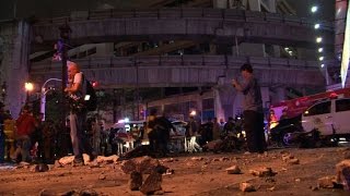 Bangkok au moins dix morts dans lexplosion dune bombe [upl. by Luapleahcim]