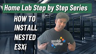 How to install and configure nested ESXi host for home lab step by step part6 [upl. by Lamonica]