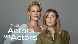 Ellen Pompeo amp Katherine Heigl  Actors on Actors [upl. by Anomas]