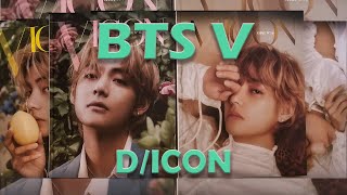 Unboxing BTS V DICON VICON Photobook [upl. by Ahsinom]