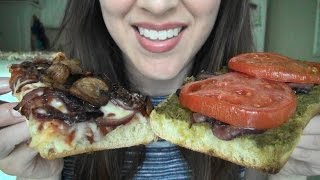 SassEnsacks ASMR Pizza  Eating Sounds  SassEsnacks  Relaxation  Whispers  Help with Sleep [upl. by Trevlac]