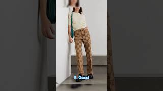 Top 10 Most Valuable Fashion Brandstrending popular shortvideo top10 valuable brand [upl. by Nylednarb]