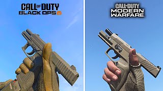 Call of Duty BO6 vs MW2019  Weapons and Equipment Comparison [upl. by Burnie]