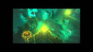 Diablo 3 HD Beta Leoric Boss Fight Wizard [upl. by Atter]