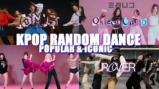 KPOP RANDOM DANCE 2023 POPULAR amp ICONIC SONGS mirrored [upl. by Annaoy536]