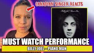 FIRST TIME HEARING BILLY JOEL  PIANO MAN  First Time Reactions musicreactionvideo [upl. by Anita85]