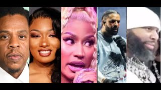 JayZ Mad Nicki Minaj Wouldnt Sign To Roc Nation Adin Ross BIDS for AIr Drake Tickets J Prince JR [upl. by Nirol]