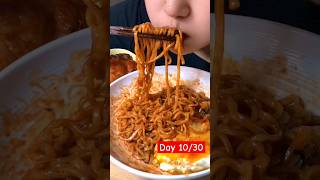 RAMEN CHALLENGE 🍜😋 Day 1030 shorts ramen noodles challengeyoutubeshorts viralvideotrending [upl. by Ettereve]