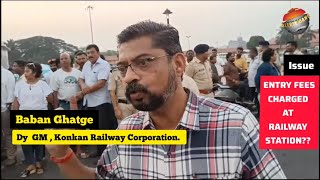 PARKING LOOT AT MADGAON STATION LOOKS LIKE DY GM CLARIFIES konkanrailways saviocoutinho [upl. by Dru]