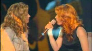 Lara Fabian et Isabelle Boulay  Il y a Il Etait Une Voix 061001 HQ [upl. by Geddes]