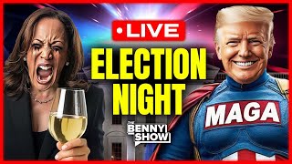 🚨 LIVE Election 2024 Updates Polls CLOSE Results Are In Data Signal Trump Landslide Kamala PANIC [upl. by Ennairrek]