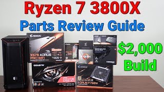 Ryzen 7 3800X Gaming PC  2000 Build  Live Streaming Content Creation amp More — Parts Overview [upl. by Enenstein484]