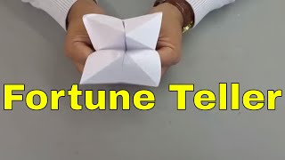 How To Make A Fortune Teller Out Of Paper [upl. by Riancho]