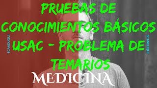 Pruebas de Conocimientos Básicos USAC  Problema de Temarios MatemáticasRazonamiento numérico [upl. by Enialed]