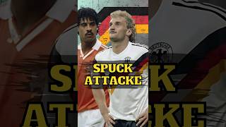 🤯 Die unsportlichste Aktion der Fußballgeschichte SpuckAttacke auf Rudi Völler rudivöller [upl. by Asta553]