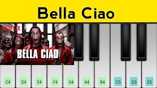 Bella Ciao Piano Tutorial  Money Heist [upl. by Slein125]