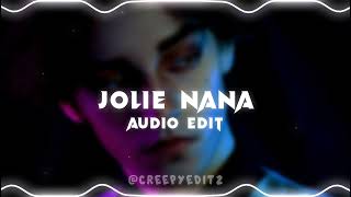 Jolie Nana  Aya Nakamura  Edit Audio [upl. by Yor]