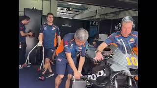 Paddock live Sepang test motoggp 2024 day 1 morning 12 pm Jorge Martin on top PEcco crash [upl. by Hartzel]