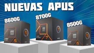 Las Nuevas APUs Ryzen 8000 G Series [upl. by Cristoforo]