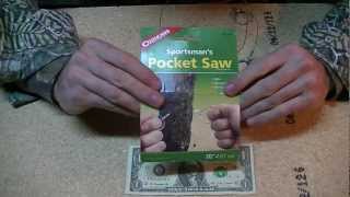 Coghlans Sportsmans Pocket Saw Review HD [upl. by Aslam]