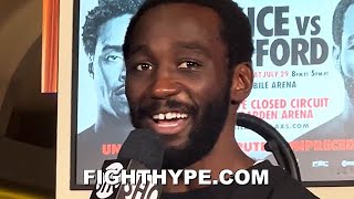 TERENCE CRAWFORD WARNS ERROL SPENCE HES KNOCKING HIM OUT amp STAYING UNDEFEATED quotEXPECT FIREWORKSquot [upl. by Henriette]