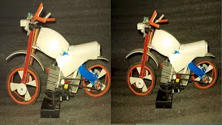 How to make a motorbike  out of PVC pipe sheet  part 1 [upl. by Idoc]