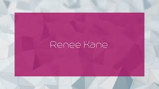 Renee Kane  appearance [upl. by Norraa173]