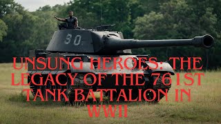 Unsung Heroes The Legacy of the 761st Tank Battalion in WWII black history education [upl. by Lavelle]