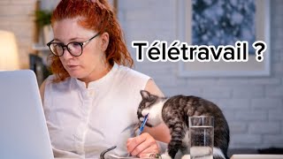 POURQUOI LE TÉLÉTRAVAIL  TELEWORKING [upl. by Serafine]