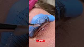 Lash lift tutorial beautiful beauty lashes lashlift shorts ilash [upl. by Annair]