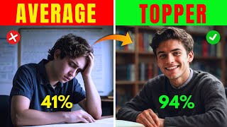 4 Easy Steps To Became A TOPPER 🎓 Secret Study Tips to Score Higher [upl. by Relyuc]