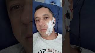 Paralisia facial e recuperação em 5 meses [upl. by Adlih690]