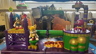 Sonic the Hedgehog Jakks Pacific  Oil Ocean Playset Review [upl. by Eniamraj]