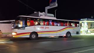 Alaminos terminal Bus88136 going to Cubao Pasay Terminal departure 1040pm [upl. by Nesral667]