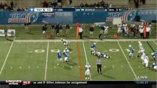 2013 International Bowl Damien Haskins Highlights [upl. by Knitter]