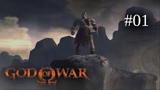 Conociendo a Kratos  God of War 2005 Ep 1 [upl. by Ebbarta]