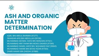 ANIMAL NUTRITION EXPERIMENT 1 ASH AND ORGANIC MATTER DETERMINATION [upl. by O'Donoghue326]