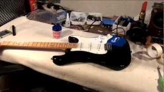 Tokai Strat refurb and Custom Shop upgrade [upl. by Teraj]