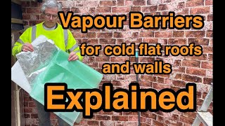 Vapour barriers for roofs and walls explained [upl. by Arimak655]