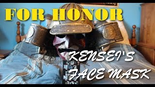 HOW TO For Honor Costume  Kenseis Face Mask [upl. by Perkoff]